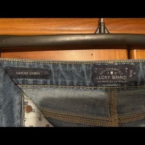 Lucky brand sz10 Hayden skinny